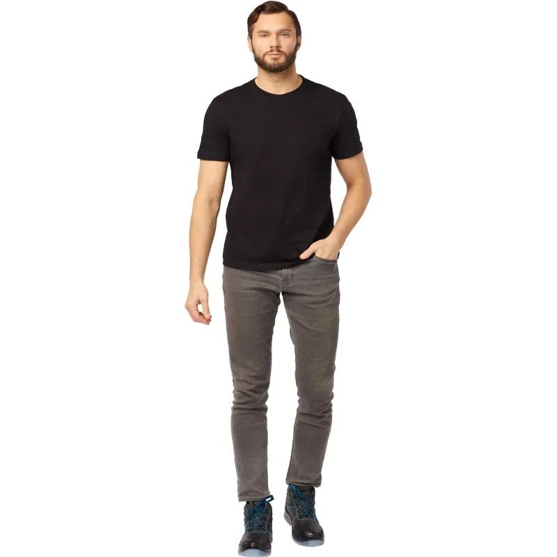 Футболка (160 г.) с кор.рукавом чрн.(XXL)