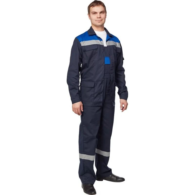 Костюм рабочий летний муж л05-КПК син/вас (р.60-62) 170-176 (Арсенал-СП)