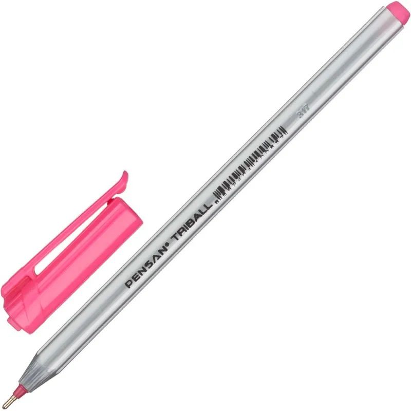 Набор шариковых ручек неавт. PENSAN TRIBALL набор8цв,1,0,масл,1003/PVC8