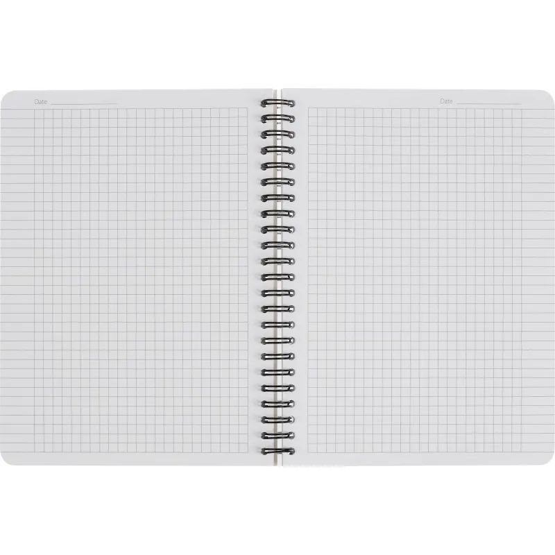 Тетрадь общая №1 School Волк 96л., пластиковая обл., запечат.лист, пружина