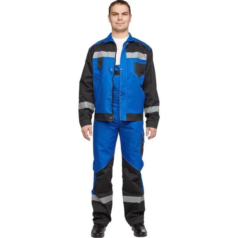 Костюм летний муж л21-КПК вас/чер. (р.60-62) 182-188 (серия Л)