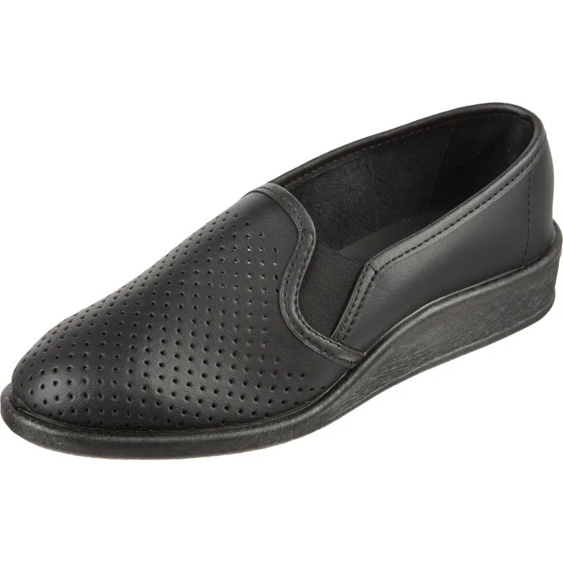 Туфли Таня жен.нат.кожа черные(р.38)(250) (55-01/55110105)