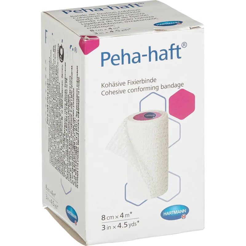 Бинт самофикс эласт 4 м х 8 см, PEHA-HAFT 9324852