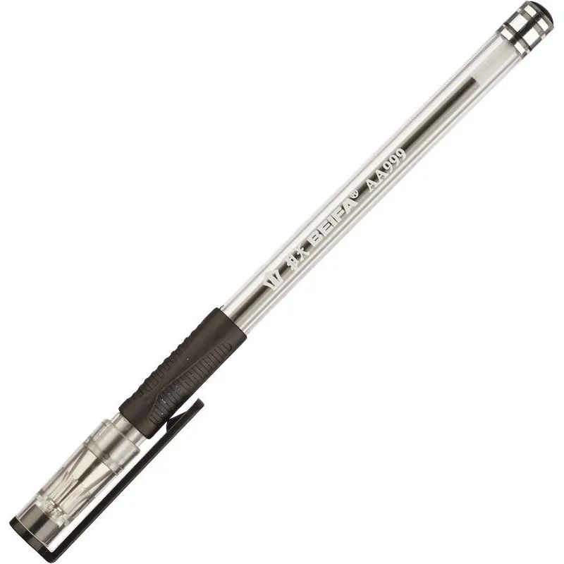 Набор шариковых ручек неавт. Beifa 4цв/наб с резин.манжет АА999-4 Китай