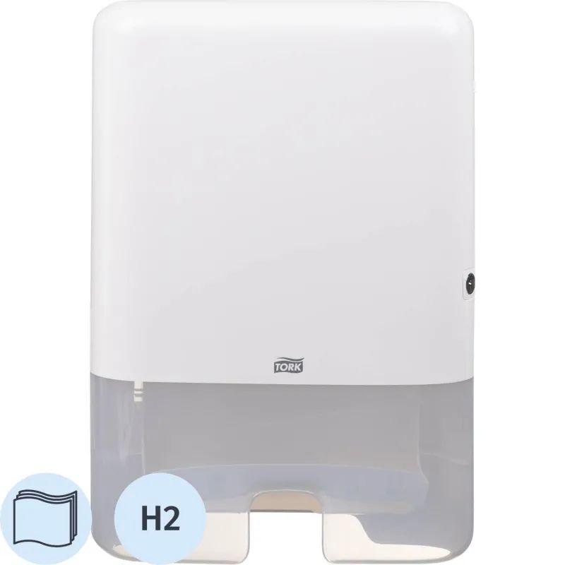 Диспенсер для полотенец лист.Tork Xpress Multifold H2 552000 белый