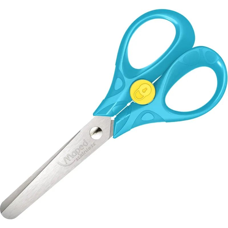 Ножницы Maped SECURITY 3D 130мм, эргоном.пластик. ручки,ассорти,473110