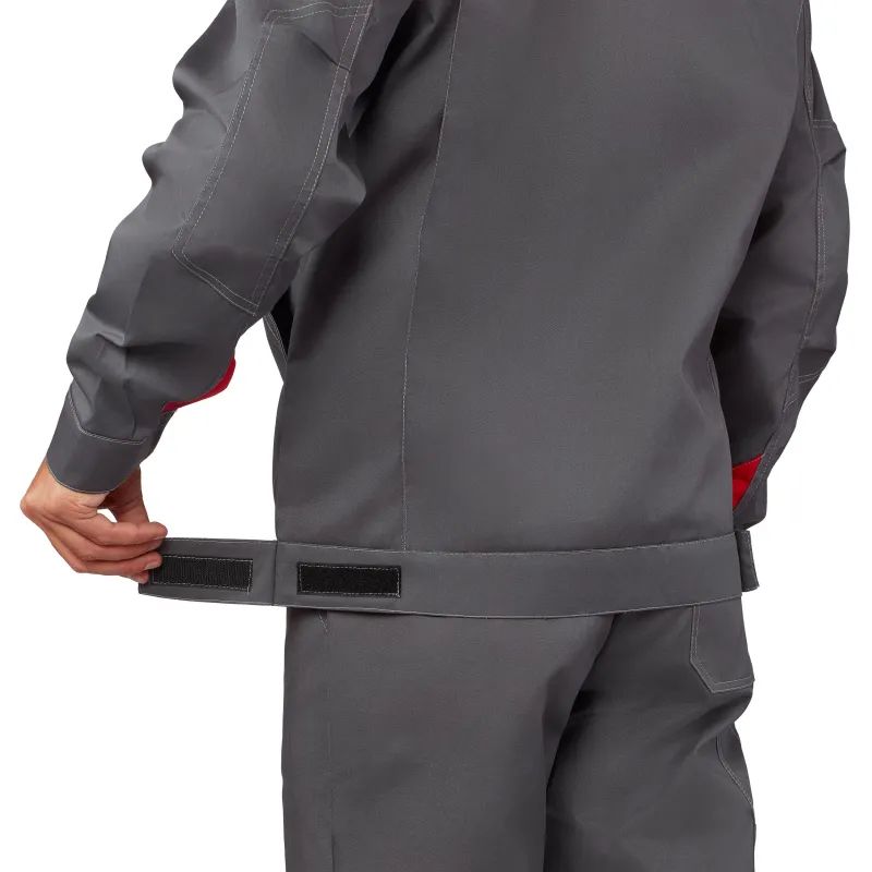 Костюм рабочий летний муж л10-КПК т-сер/св-сер(р.44-46)182-188 (серия Л)