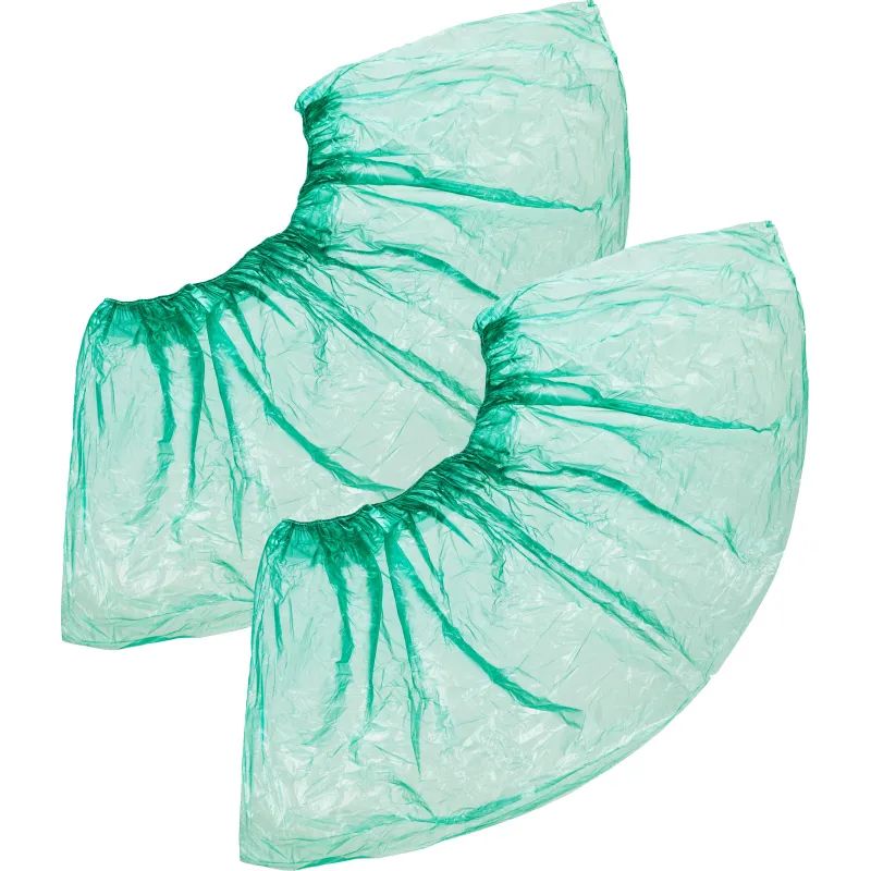 Бахилы н/с, п/э Стандарт 2,8г зеленый 50 пар/уп