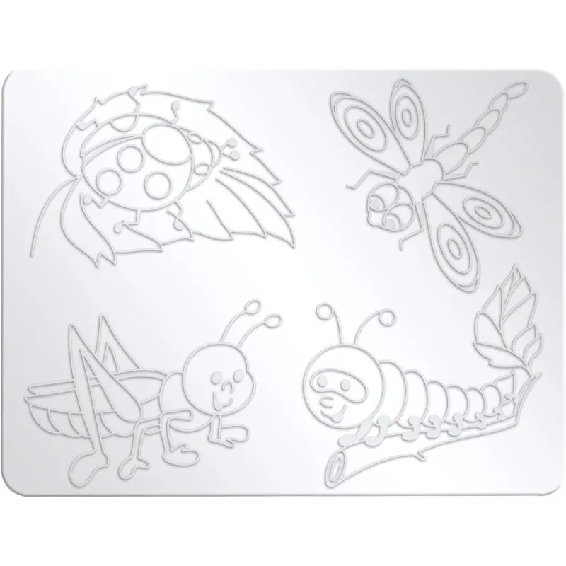 Доска для лепки 1,А5,с рельефным трафаретом