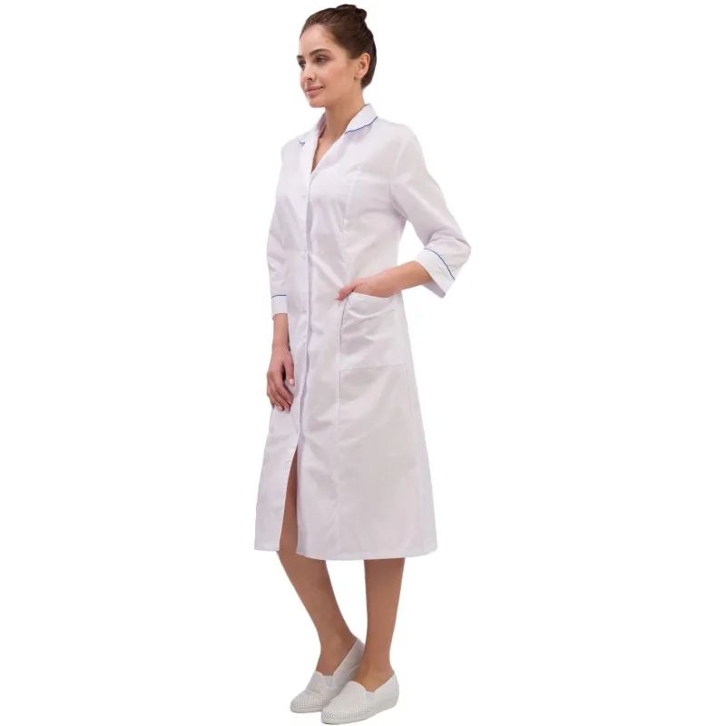 Халат для медицинского персонала м02-ХЛ женский (р.52-54) 158-164