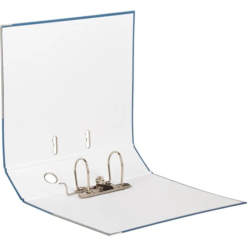 Папка-регистратор ,80 мм Элементари ,син Экономи,мет уголк.,ПБП1,карм.кор