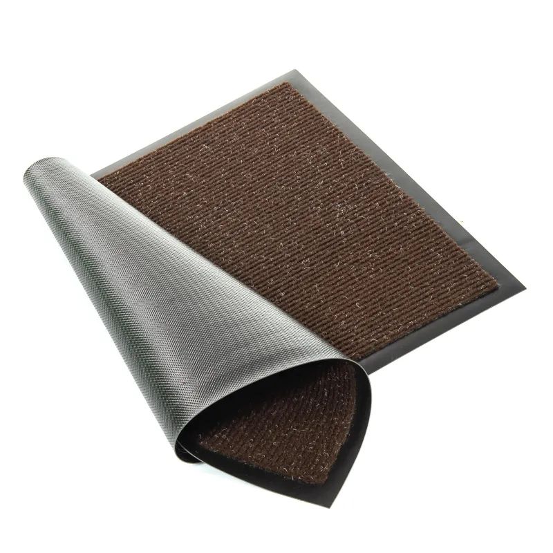 Коврик входной влаговпитывающий КОМФОРТ 120х180 см коричневый