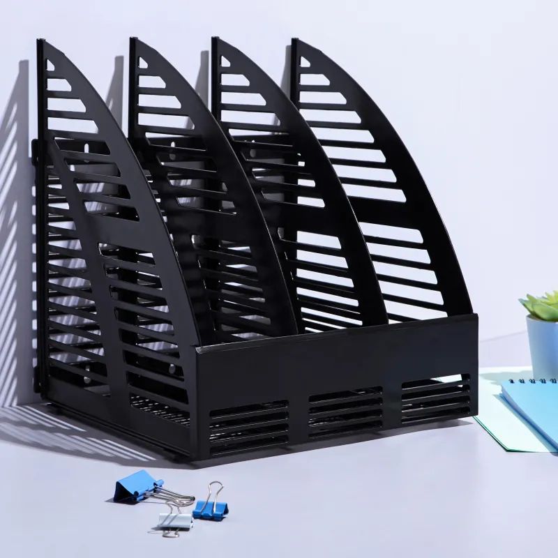 Лоток вертикальный Attache сборный 4 отделения