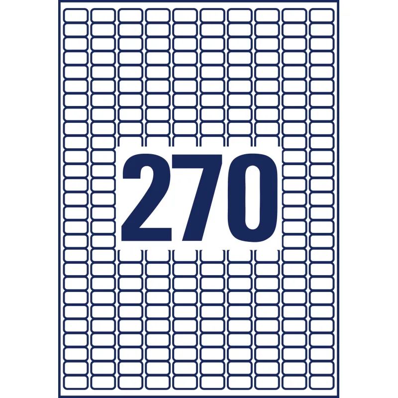 Этикетки самоклеящиеся L4730REV-25 Удаляемые,17.8х10мм,IJ+L+K+CL,6750шт/уп