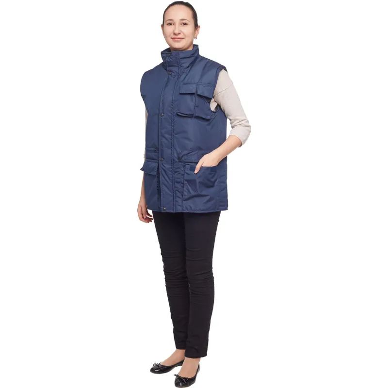 Жилет утепленный Товаровед зимн. синий (р.52-54) р.170-176