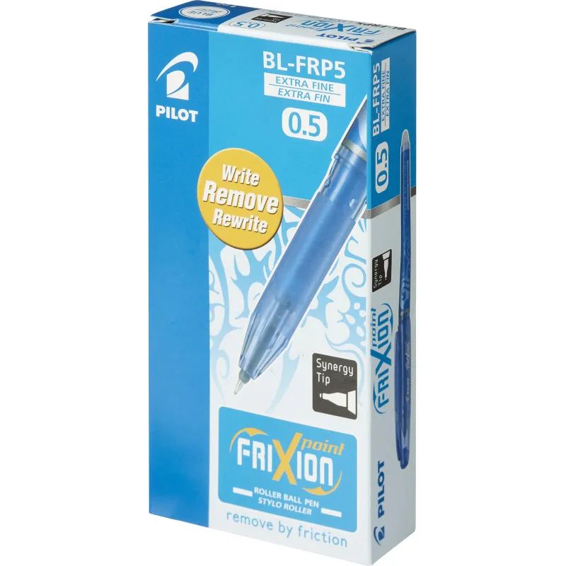 Ручка гелевая PILOT BL-FRP5 Frixion Рoint резин.манжет. 0,25мм синий