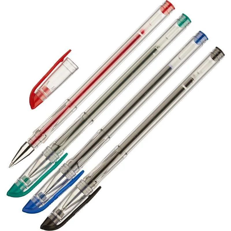 Набор гелевых ручек неавтомат. Attache City набор 4цв. Россия