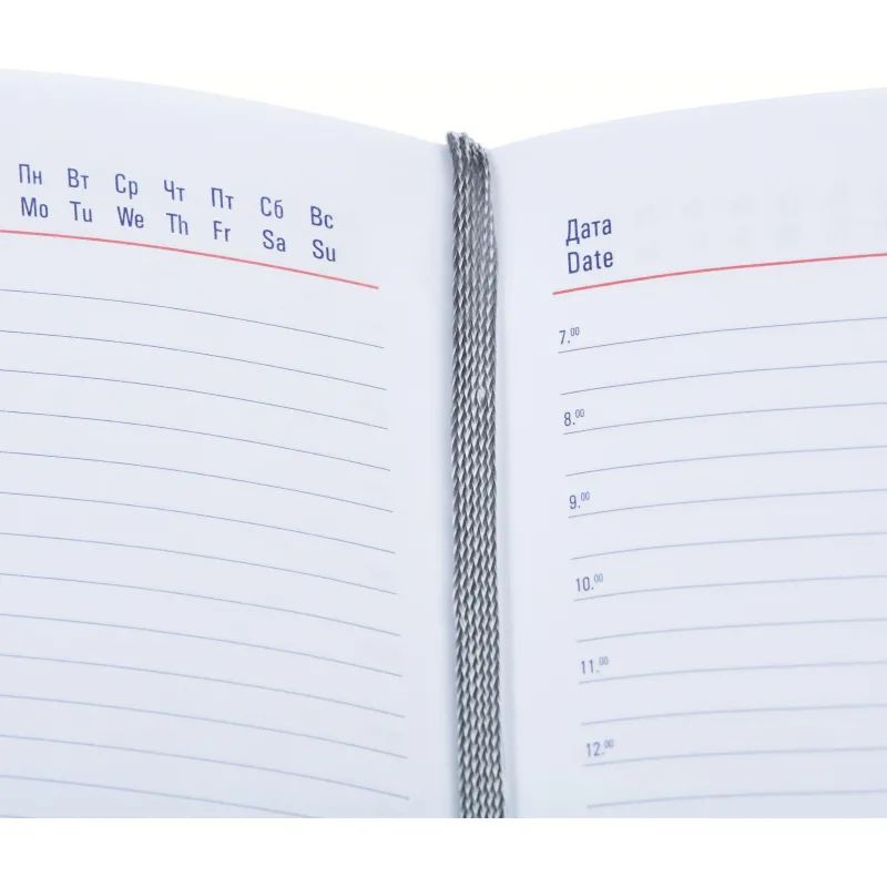 Ежедневник недатированный синий,А6,110х155мм,176л,ATTACHE Сиам