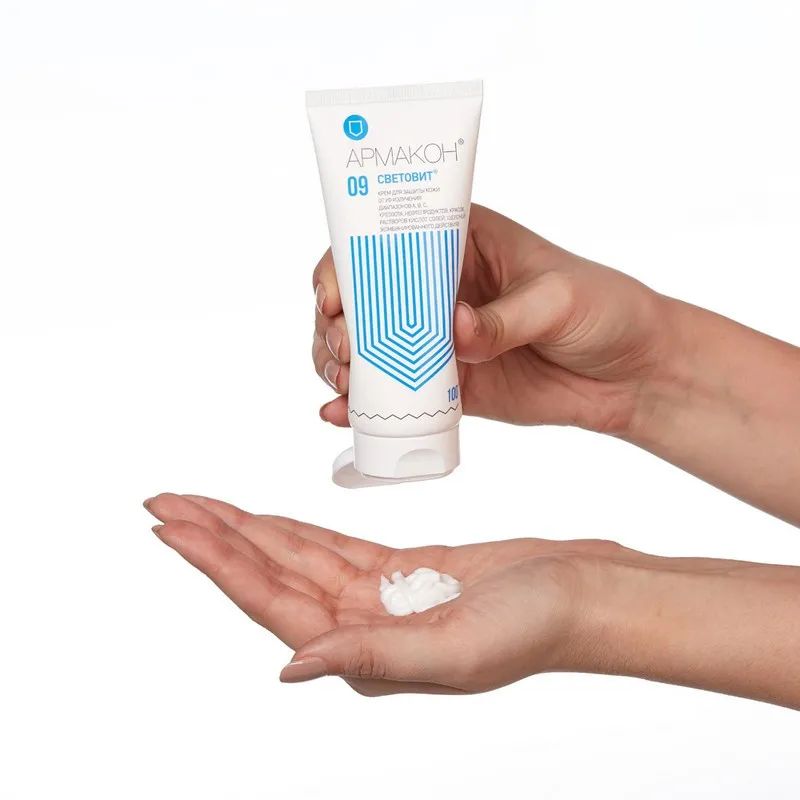 Крем защитный Армакон Световит с УФ защитой,100мл