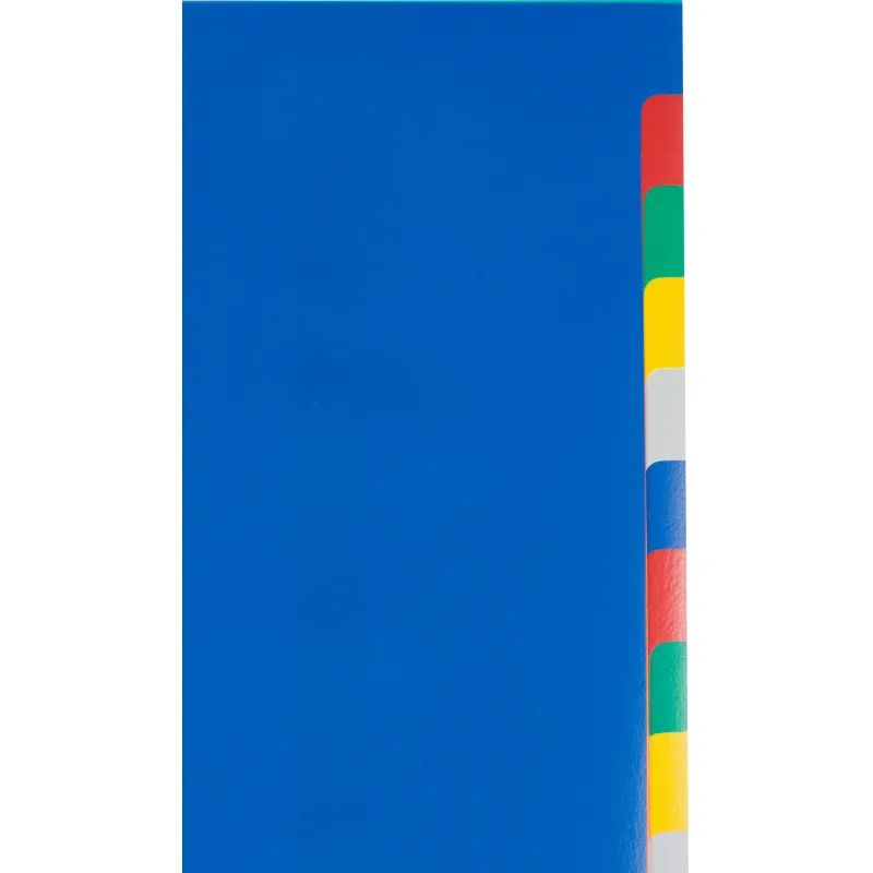 Разделитель листов 12 цв. пластик, Attache Economy