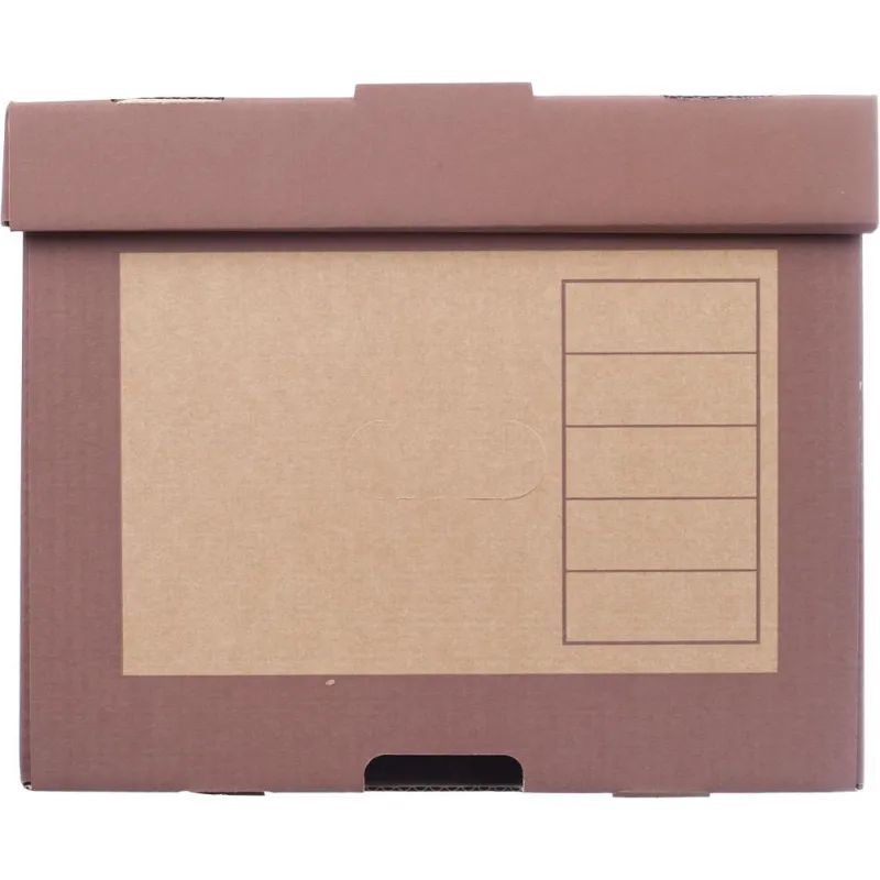 Короб архивный Attache на 5 папок 75мм, надстраив.,крышка