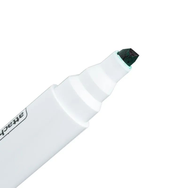 Маркер перманентный ATTACHE зеленый 1,5-3 мм скошенный наконечник