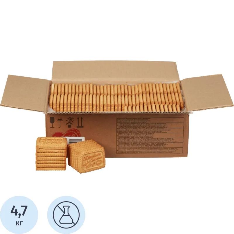 Печенье сахарное Топленое молоко 4,7 кг