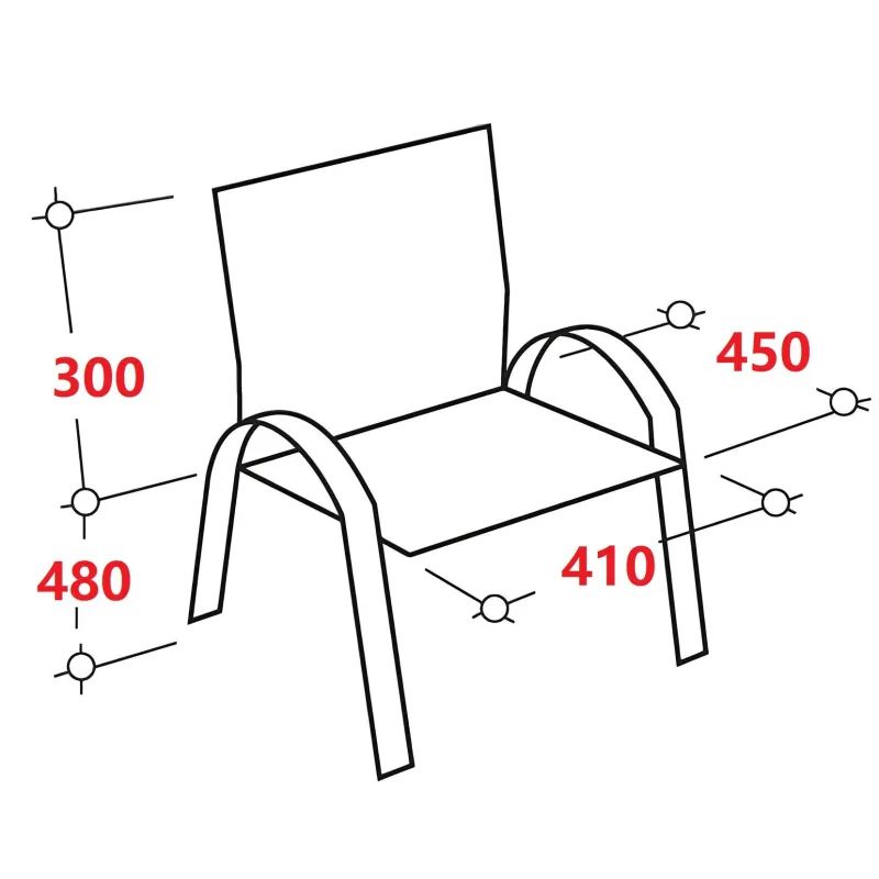 Стул BN_TQ_Стул Echair-803 VP к/з черный,без подл., хром