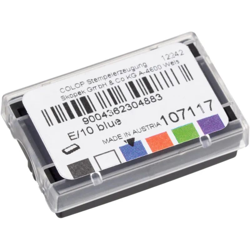 Подушка штемпельная сменная E/10 син. для S120,S126,S120W,C10,S160 Colop