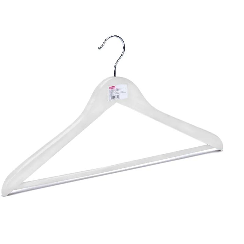 Вешалка-плечики WW_Attache CU3013M-W3/LH001-CW дер,пер,плос,р48-50бел УП3шт