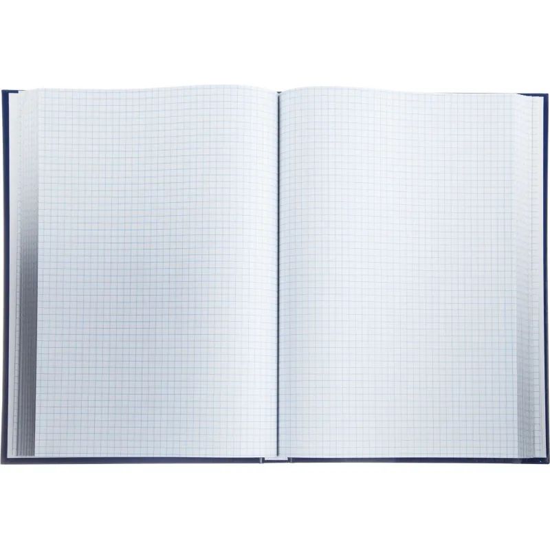 Книга учета -120л. в клетку офсет, обл. бумвинил