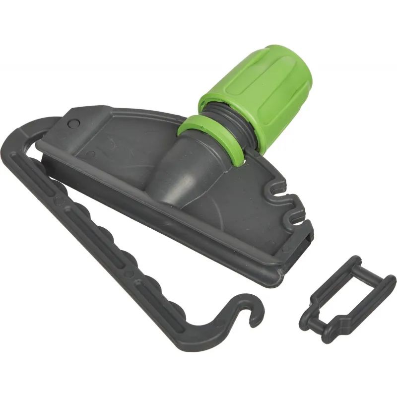 Держатель МОПа Кентукки 15см пластик т.серый/зеленый IM210