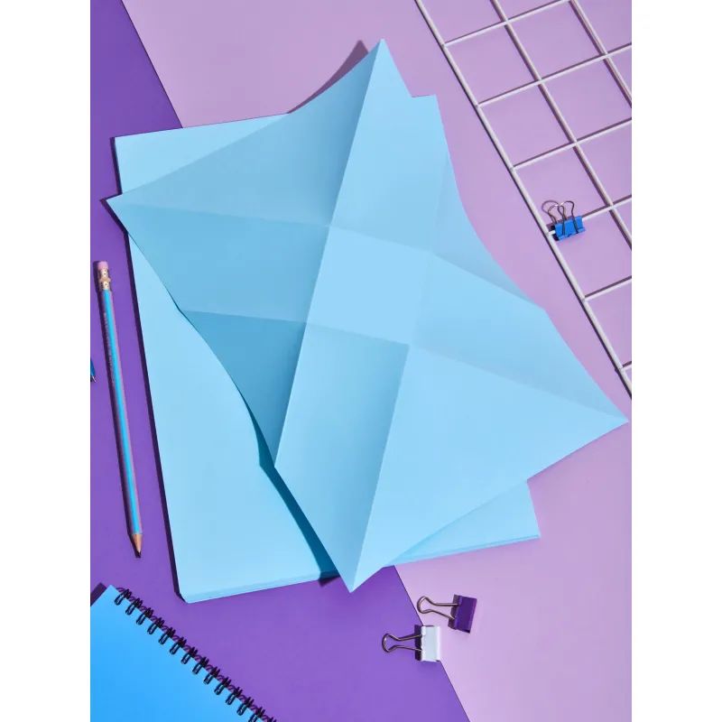 Бумага цветная Комус Color (голубая пастель), 80г, А4, 50 л.