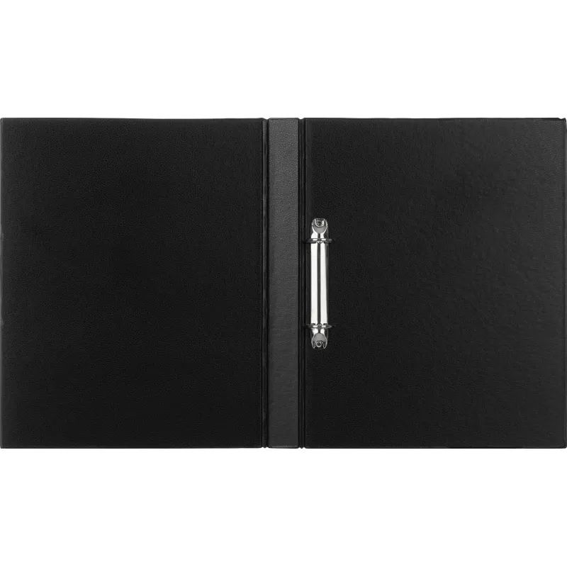 Папка на 2-х кольцах 35мм черная Россия