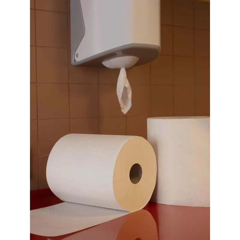 Полотенца бумажные д/дисп. Luscan Professional с ЦВ 2слбелцел150м 6рул/уп