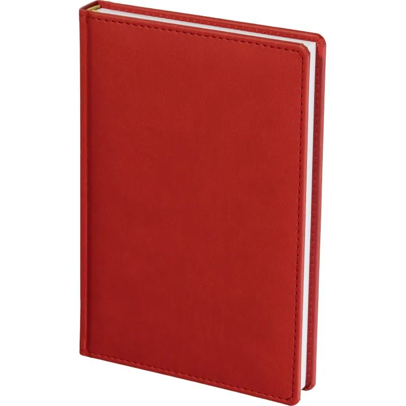 Ежедневник недатированный красный,А5,143х210мм,176л,ATTACHE Сиам