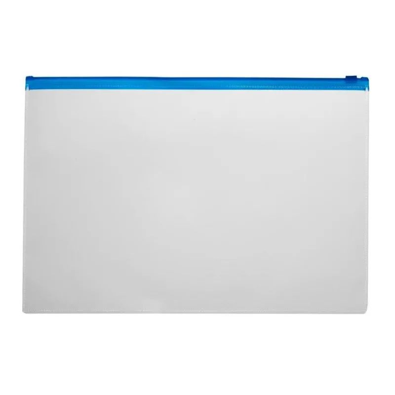 Папка-конверт на молнии Attache Economy А5 PP 0,16мм, Элементари, 3 шт уп