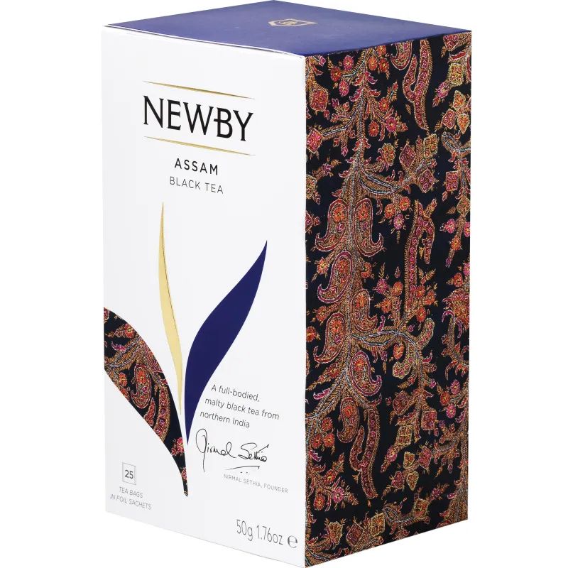 Чай Newby Ассам черный 25 пакетиков