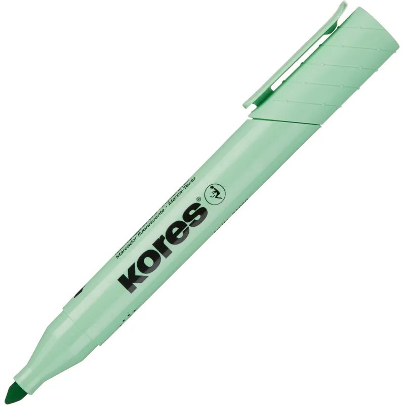 Набор текстовыделителей Kores High Liner Plus пастель 6цв.36060.01