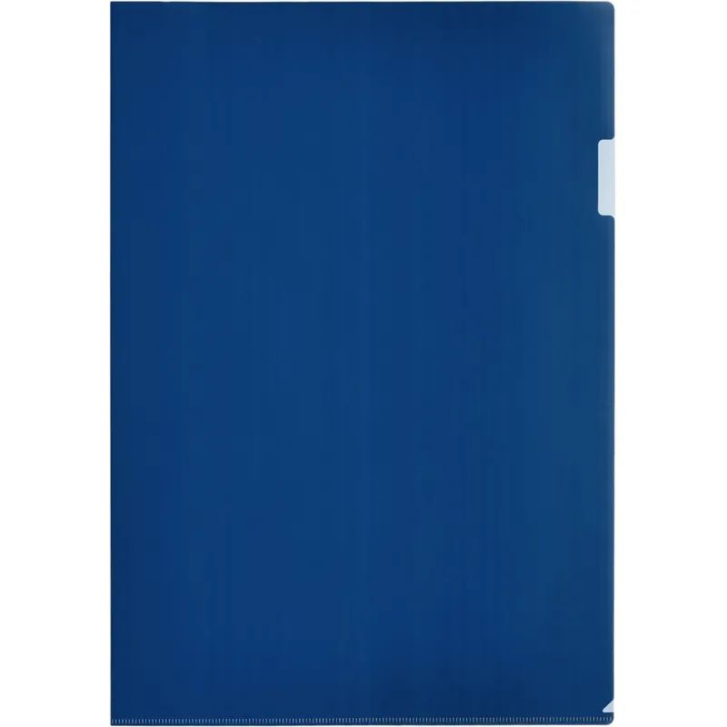 Папка уголок Attache формат А3 180мкм сини. в уп.20шт