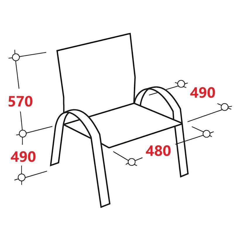 Конференц-кресло BN_TQ_Echair-807 VPU кожзам черный, хром