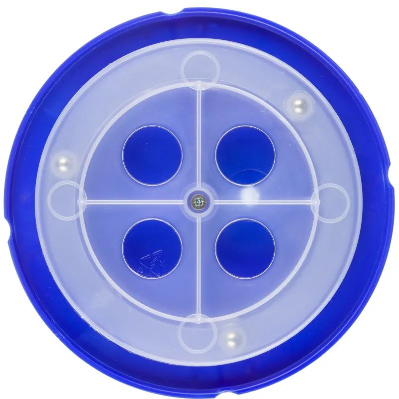 Подставка-органайзер д/канц.мелочей Attache Квартет 8 отд вращающаяся синий