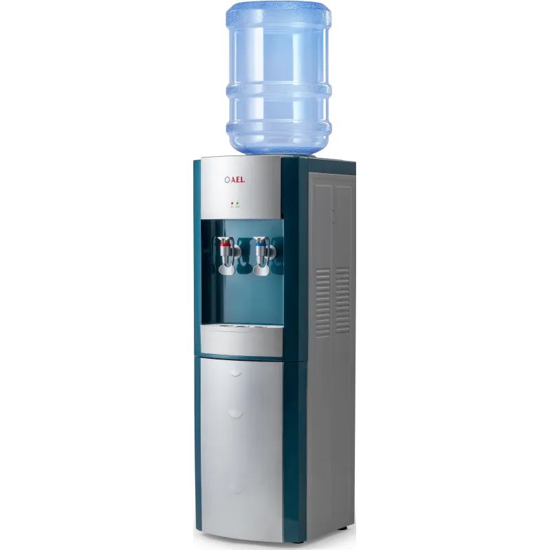 Кулер для воды AEL LD-AEL-28c marengo/silver напольный электронное охлажд