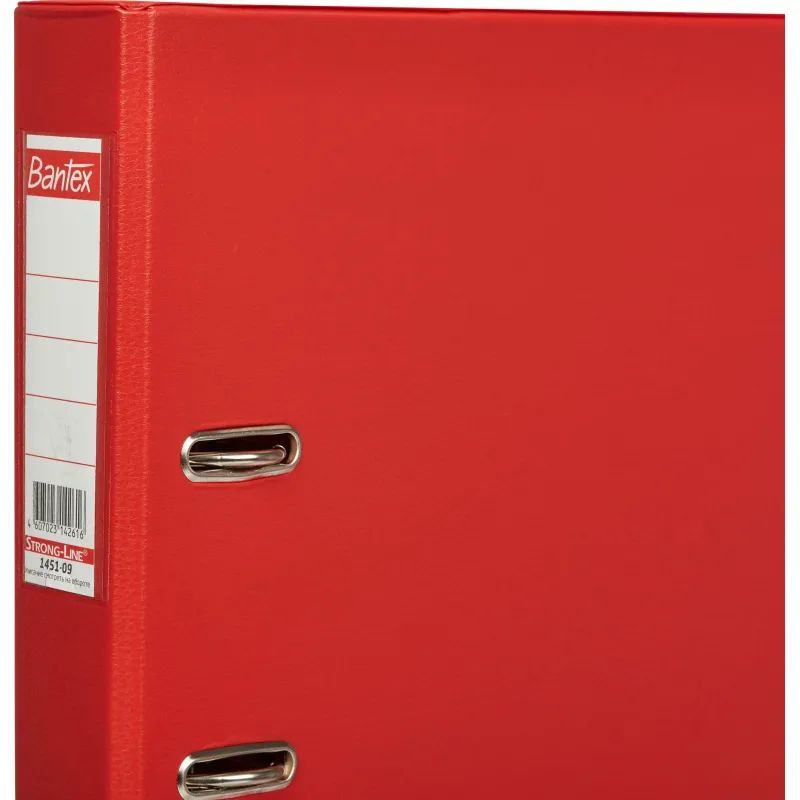 Папка-регистратор Strong Line 50мм, красный,ПБП2, карм.кор