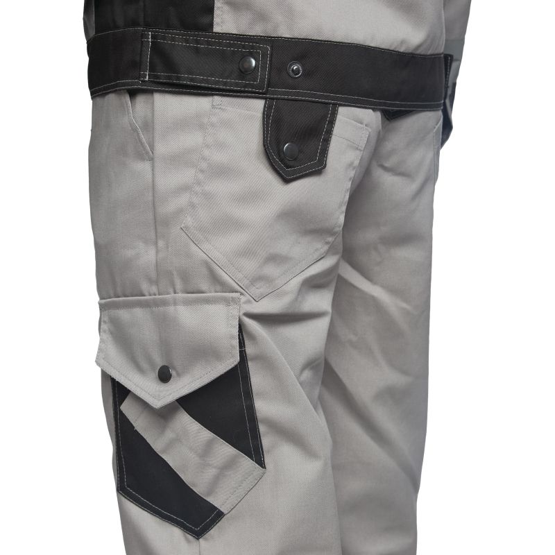 Костюм летний муж л21-КПК сер/чер (р.56-58) 170-176 (серия Л)