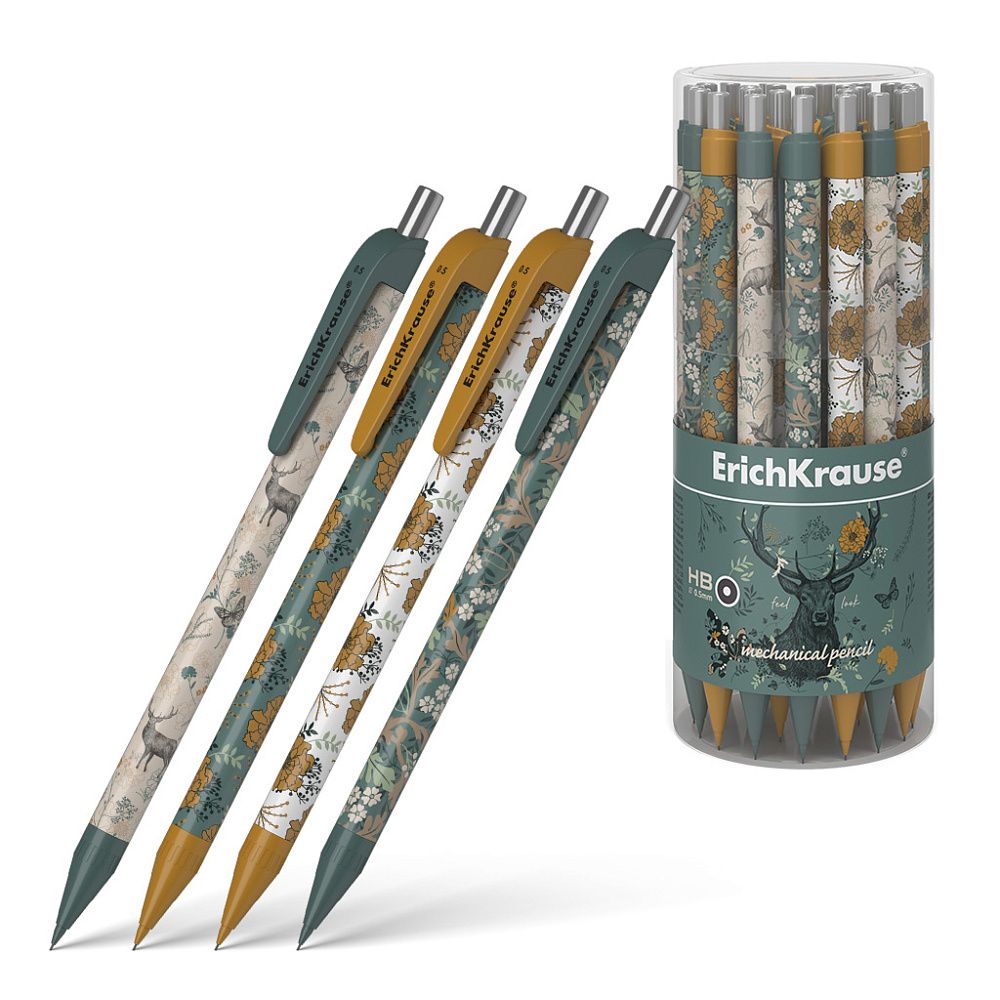 Карандаш механический ErichKrause Natural Life 0.5 мм, НВ