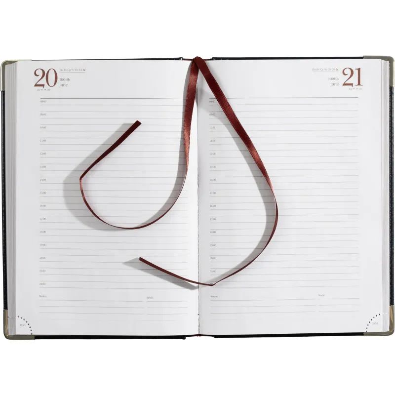 Ежедневник полудатированный А5+, 208л, BOSS темно-синий 3-404/272