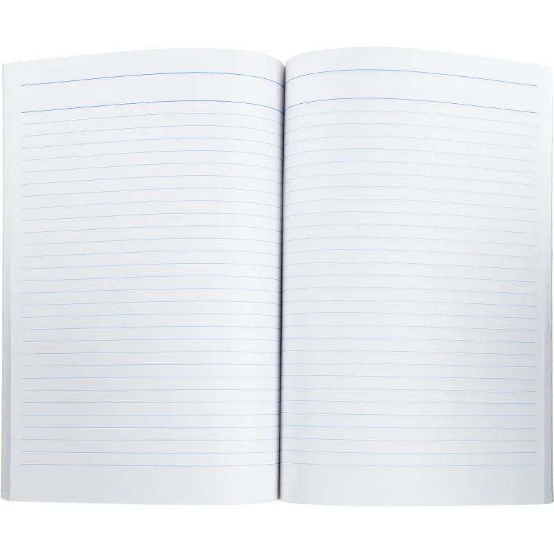 Книга учета 96л. в линейку, обл.картон