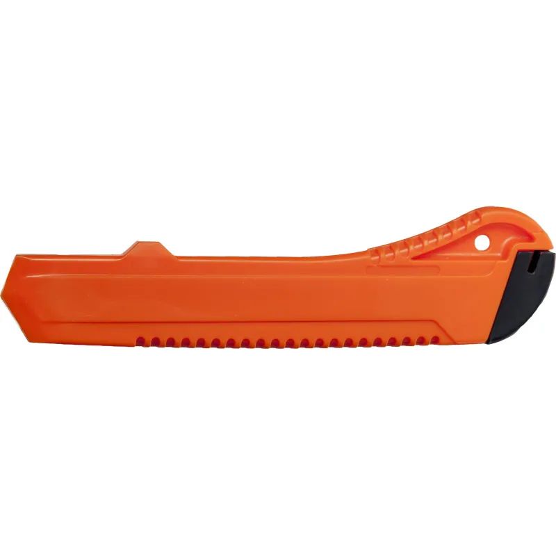 Нож канцелярский 18мм Attache с фиксатором, полибег, цв.в ассорт.