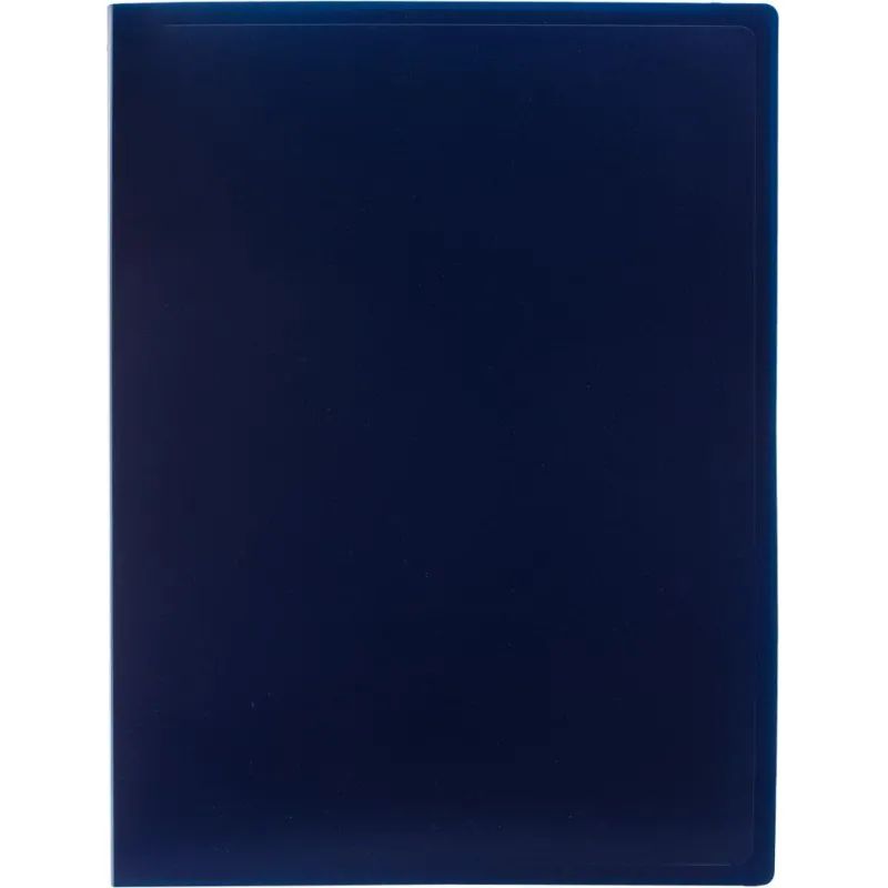 Скоросшиватель пластиковый с метал. скоросшивателем Attache 055S-E синий